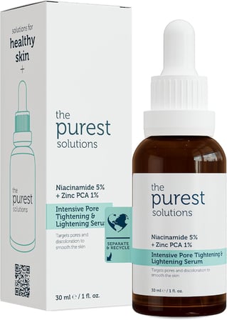 Gözenek ve Siyah Nokta Karşıtı, Sivilce Önleyici Niacinamide Cilt Bakım Serumu 30 ml (Niacinamide 5% & Zinc Pca 1%)