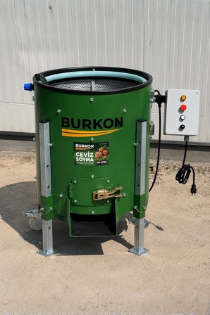 Burkon 90 Lt 35 Kg Devirli Ceviz Soyma Makinesi