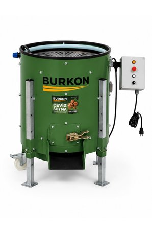 Burkon 90 Lt 35 Kg Devirli Ceviz Soyma Makinesi