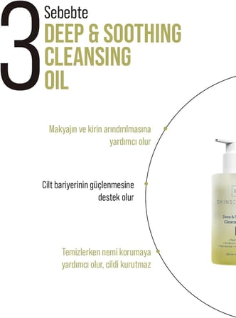 Deep & Soothing Cleansing Oil | Resveratrol’ün Dokunuşuyla Cilt Temizliğinde Yenilik