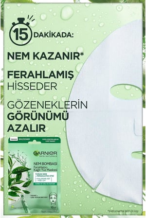 Nem Bombası Ferahlatıcı Kağıt Maske