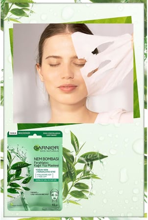 Nem Bombası Ferahlatıcı Kağıt Maske