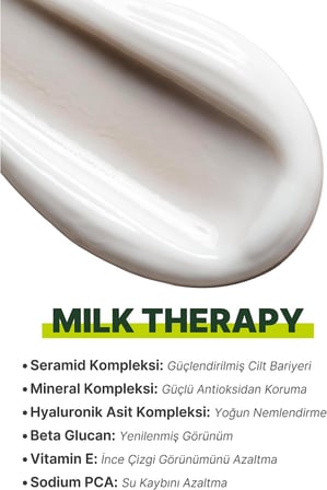 Lunova Milk Therapy Serum 150 ML | Yoğun Nem, Bariyer Güçlendirme, Makyaj Bazı Serum