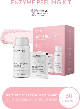 Enzim Peeling Kit (Papain Enzimi, Salisilik Asit & Pirinç Suyu)