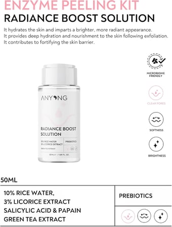 Enzim Peeling Kit (Papain Enzimi, Salisilik Asit & Pirinç Suyu)