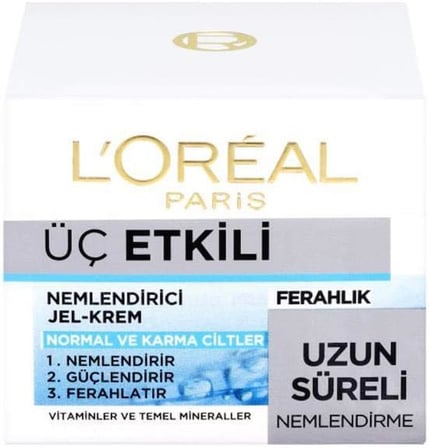 L’Oréal Paris Loreal Üç Etkili Fresh Jel Krem 50ml
