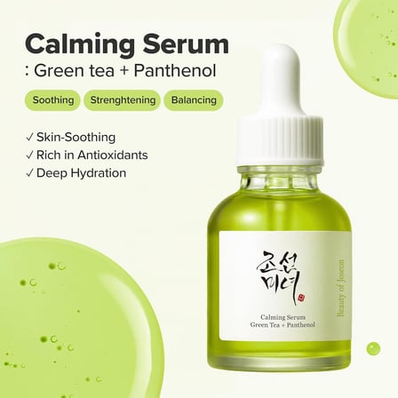 Beauty Of Joseon Calming Serum Green Tea + Panthenol Yüz Serumu 30 ml