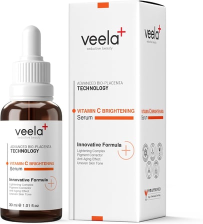 Vitamin C Brightening Serum – Leke Karşıtı ve Leke Görünümü Azaltıcı & Aydınlatıcı Cilt Serumu | Liposom Teknolojisi ile Yüksek Stabilite, Anti Aging Effect 30 ml
