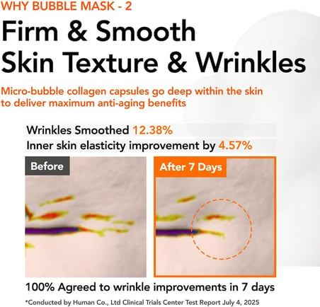 Lift 30 Seconds Quick Bubble Maske