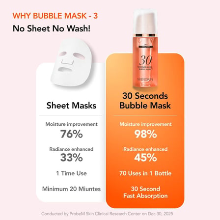 Lift 30 Seconds Quick Bubble Maske