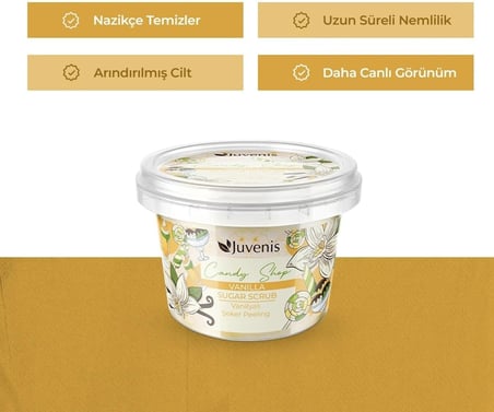 Candy Shop Şeker Peeling Vanilyalı 180 Gr.