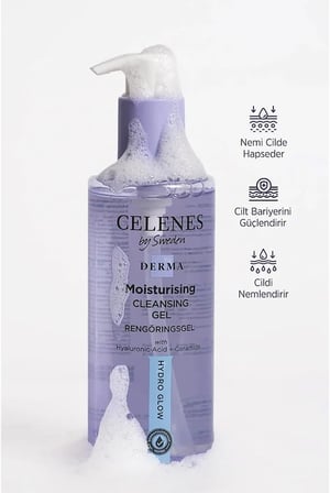 Derma Nemlendirici Yüz Yıkama Jeli, 250 ml