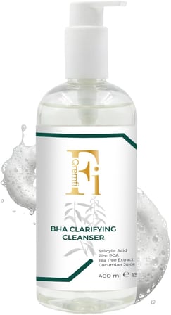 Salisilik Asit İçeren Yağ Ve Siyah Nokta Karşıtı Arındırıcı Bha Yüz Temizleme Jeli 400 Ml