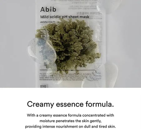 Mild Acidic pH Sheet Mask Jericho Rose Fit - Canlandırıcı & Nemlendirici Maske