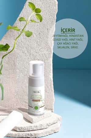 %100 Doğal İpeksi Yüz Temizleme Köpüğü Makyaj Akne Siyah Nokta Sivilce Yağlı Ciltler Vegan 125 ml