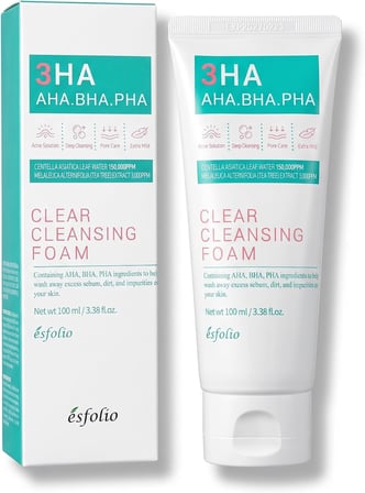 Salisilik Asit Içeren Akneye Meyilli Ciltler Için Temizleme Köpüğü 3ha Clear Cleansing Foam