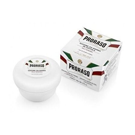 Yeşil Çay ve Yulaf Özlü Tıraş Sabunu (150 ml) - Proraso