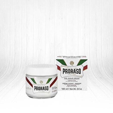 Proraso Yeşil Çay ve Yulaf Özlü Tıraş Öncesi Kremi 100ml