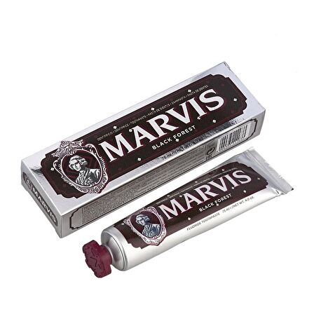 Marvis Black Forest Vişne & Bitter Çikolata Aromalı Beyazlatma Doğal Diş Macunu 75 ml 