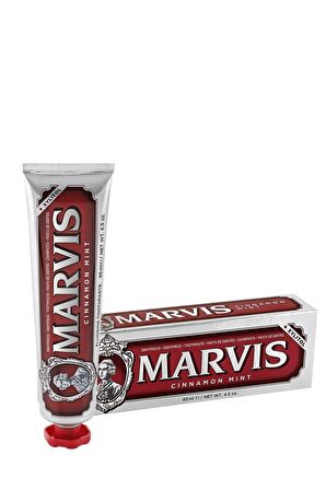 Marvis Cinnamon Mint Nane & Tarçın Aromalı Beyazlatma Doğal Diş Macunu 85 ml 