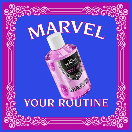 Marvis Ağız Bakım Suyu Sensitive Gums Gentle Mint 400 ML