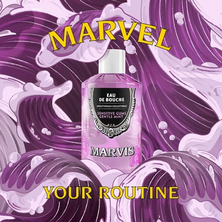 Marvis Ağız Bakım Suyu Sensitive Gums Gentle Mint 400 ML
