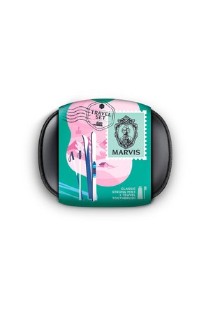 MARVIS TRAVEL SET - STRONG MİNT MACUN 25 ML + FIRÇA