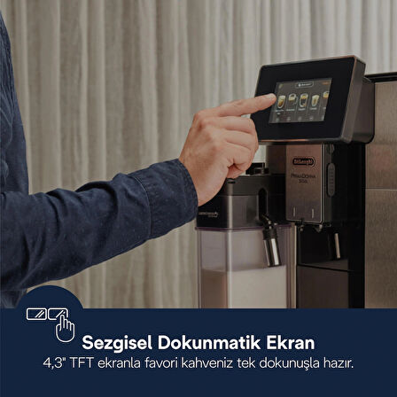 Delonghi ECAM612.55.SB Primadonna Soul Kahve Makinesi