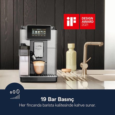 Delonghi ECAM612.55.SB Primadonna Soul Kahve Makinesi