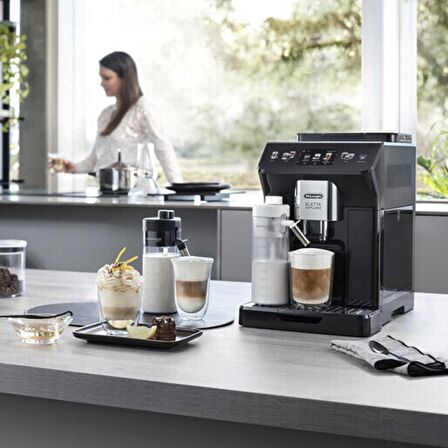 Delonghi ECAM450.55 Tam Otomatik Gri - Siyah Çok Amaçlı Makineler