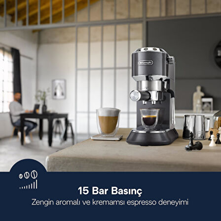 DELONGHI DEDICA MANUEL ESP MAK EC885.GY