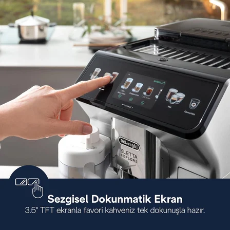 Delonghi Eletta Explore Cold Brew ECAM450.65.S Tam Otomatik Kahve Makinesi