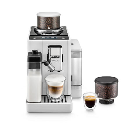 DELONGHI Rivelia Exam440.55.W Facm Tam Otomatik Espresso Makinesi Beyaz