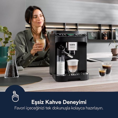 Magnifica Evo, ECAM310.60.B Next Tam Otomatik Espresso Kahve Makinesi