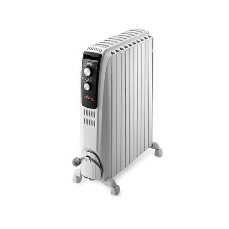 Delonghi Dragon4 TRD4 1025 2500 W Termostatlı 10 Dilim Elektrikli Zemin Tipi Yağlı Radyatör 