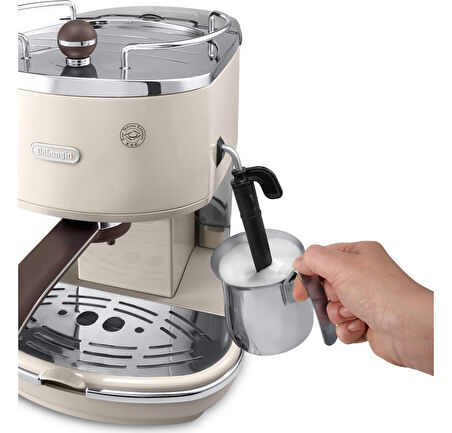Delonghi Icona Vintage Manuel / Barista Tipi Espresso Makinesi ECOV 311.BG