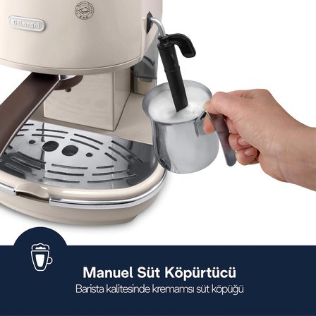 Delonghi Ecov311 Icona Bej Espresso Makinesi