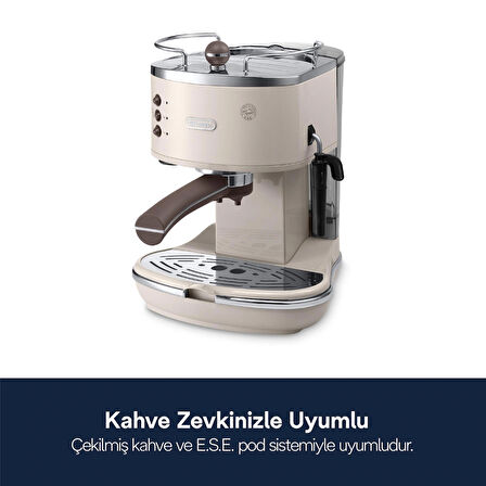 Delonghi Ecov311 Icona Bej Espresso Makinesi