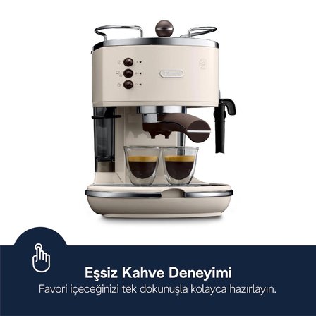 Delonghi Ecov311 Icona Bej Espresso Makinesi