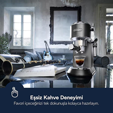 Delonghi Dedica EC 685.BK Siyah Espresso Makinesi