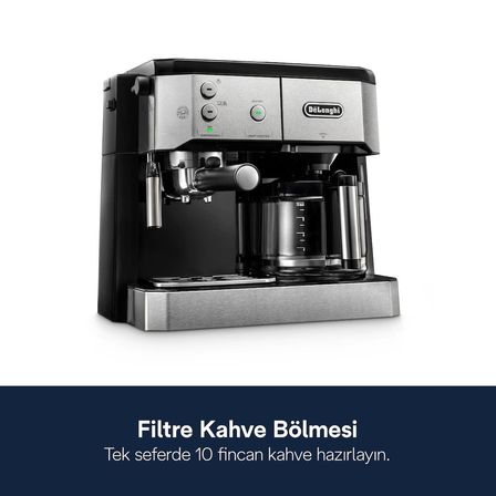 Delonghi Bco 421.s Espresso Ve Cappuccino Makinesi