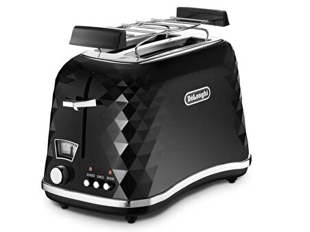 Delonghi Ekmek Kızartma Brillante Siyah CTJ2103