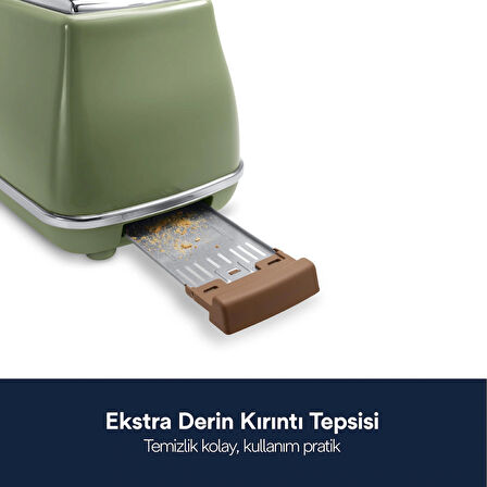 Icona Ctov 2103 gr Ekmek Kızartma Makinesi