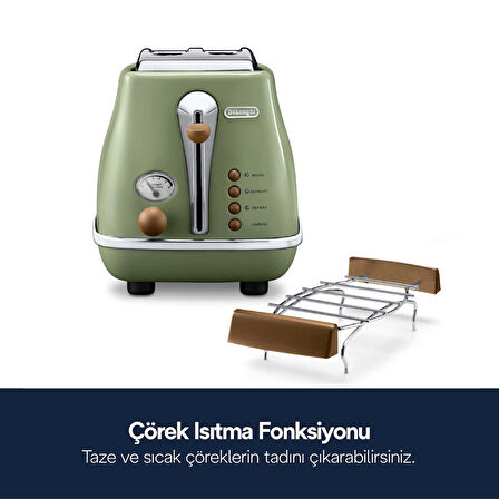 Icona Ctov 2103 gr Ekmek Kızartma Makinesi