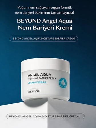 Angel Aqua Moisture Barrier Cream Bariyer Onarıcı Nemlendirici Krem Hyaluronik Asit Panthenol 150 ml