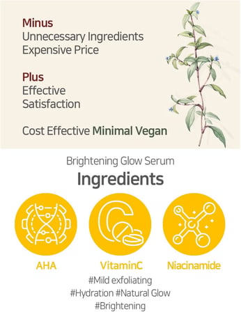 AHA ve C Vitamini İçeren Aydınlatıcı Işıltı Etkili Kore Serum 40ml – Peeling & Anti-Aging Bakım