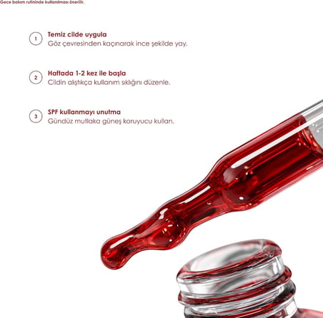 Aha Bha Pürüzsüzleştirici Serum, 30ml | Hyaluronik Acid, Glycolic Acid & Centella Asiatica İçeriği