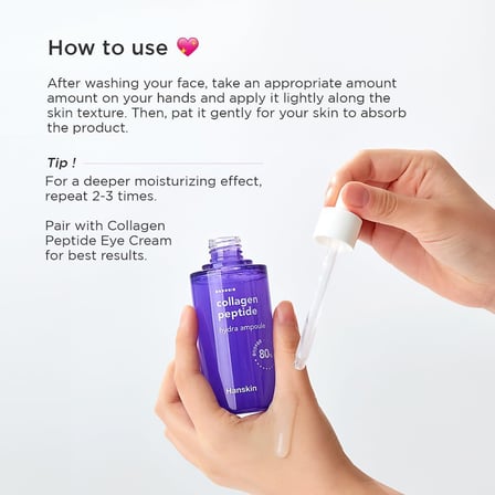 Collagen Peptide Hydra Ampul-Yüz Serumu%80 Kolajen Ve 20 Çeşit Peptit/yaşlanma Karşıtı 90ml