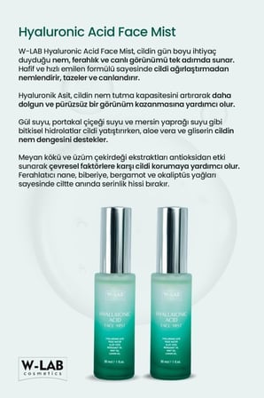 Hyaluranic Acid Face Mist 30 Ml