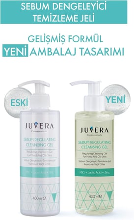 Juvera Sebum Regulating Cleansing Jel 400 ml